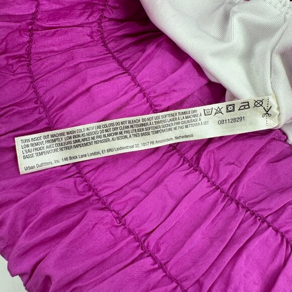 Free People Movement The Way Home Athletic Nylon High Rise Shorts Magenta Medium - Picture 8 of 10